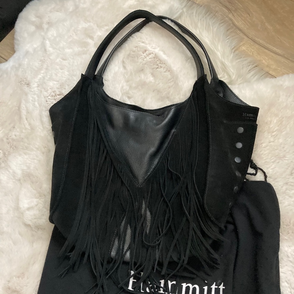 Hammitt Fets Fringe Bag Black